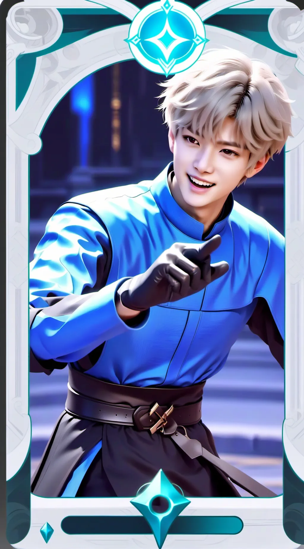 ai character: Kpop background