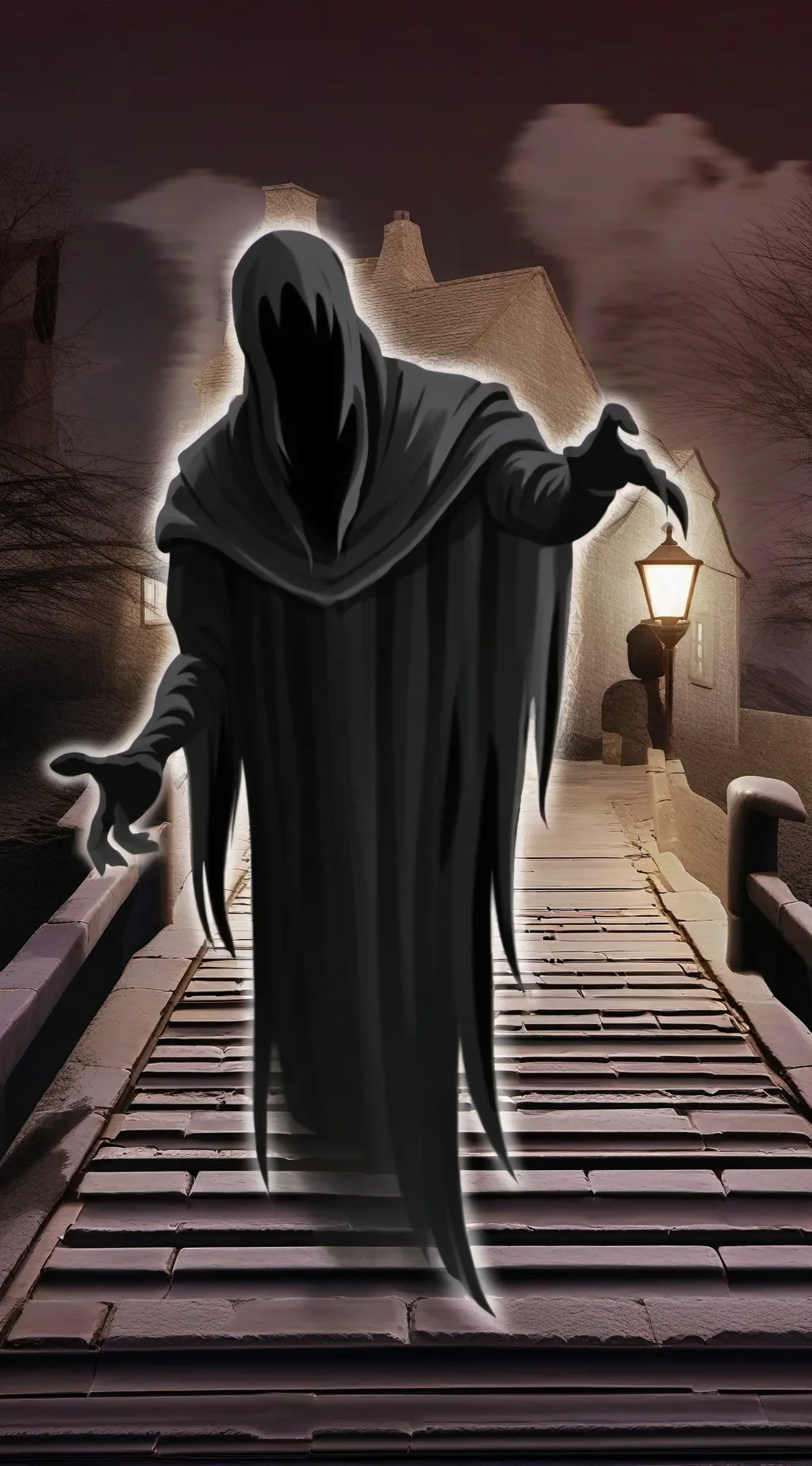 ai character: Bloody Hogwarts😋 background