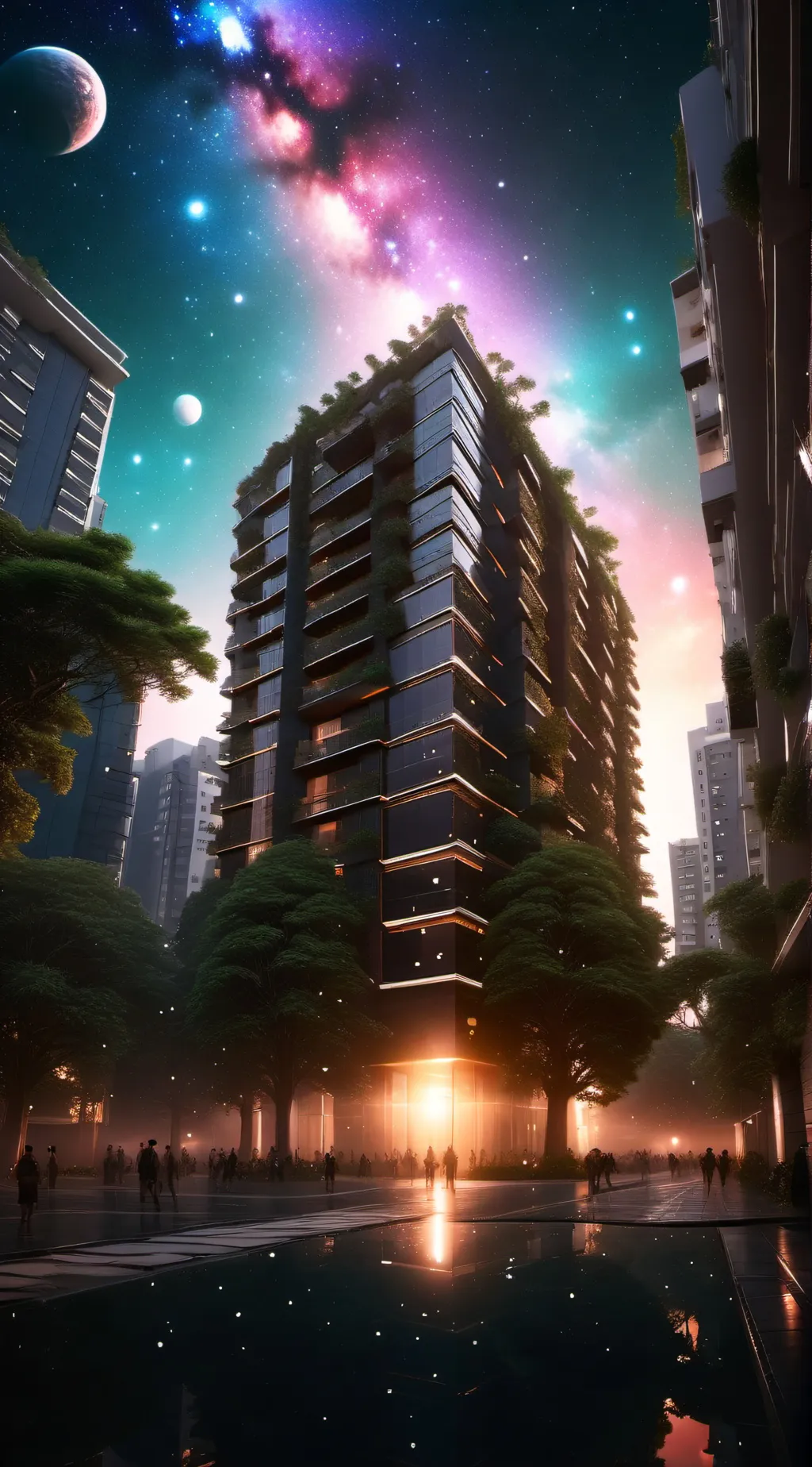 ai character: HAZBIN HOTEL! background