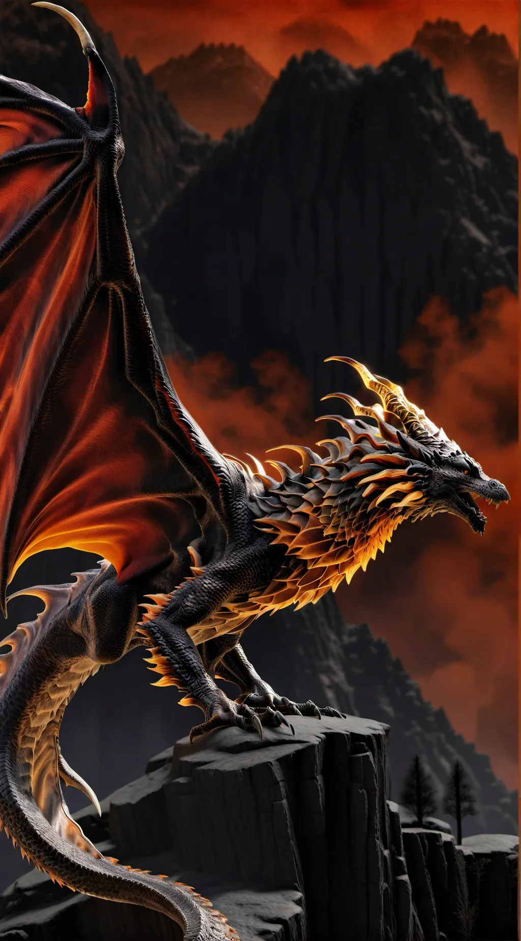 ai character: Jade mountain :D background