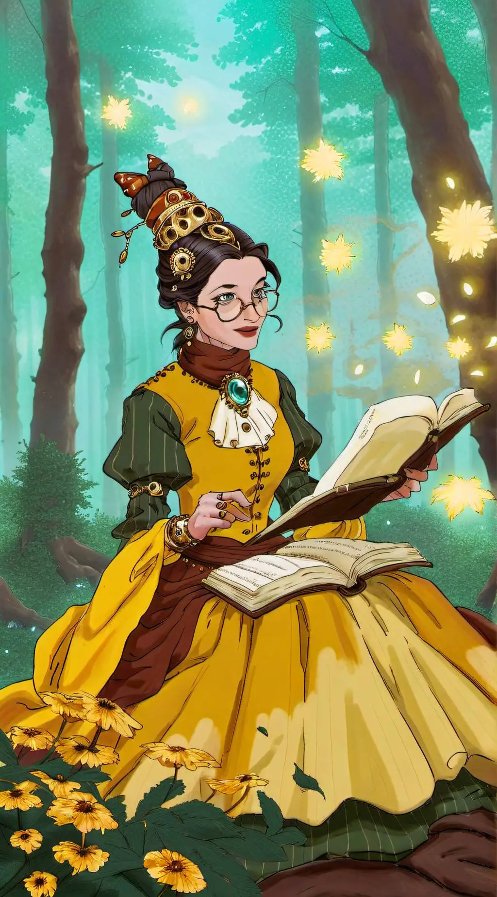 ai character: Professor Dearborn background