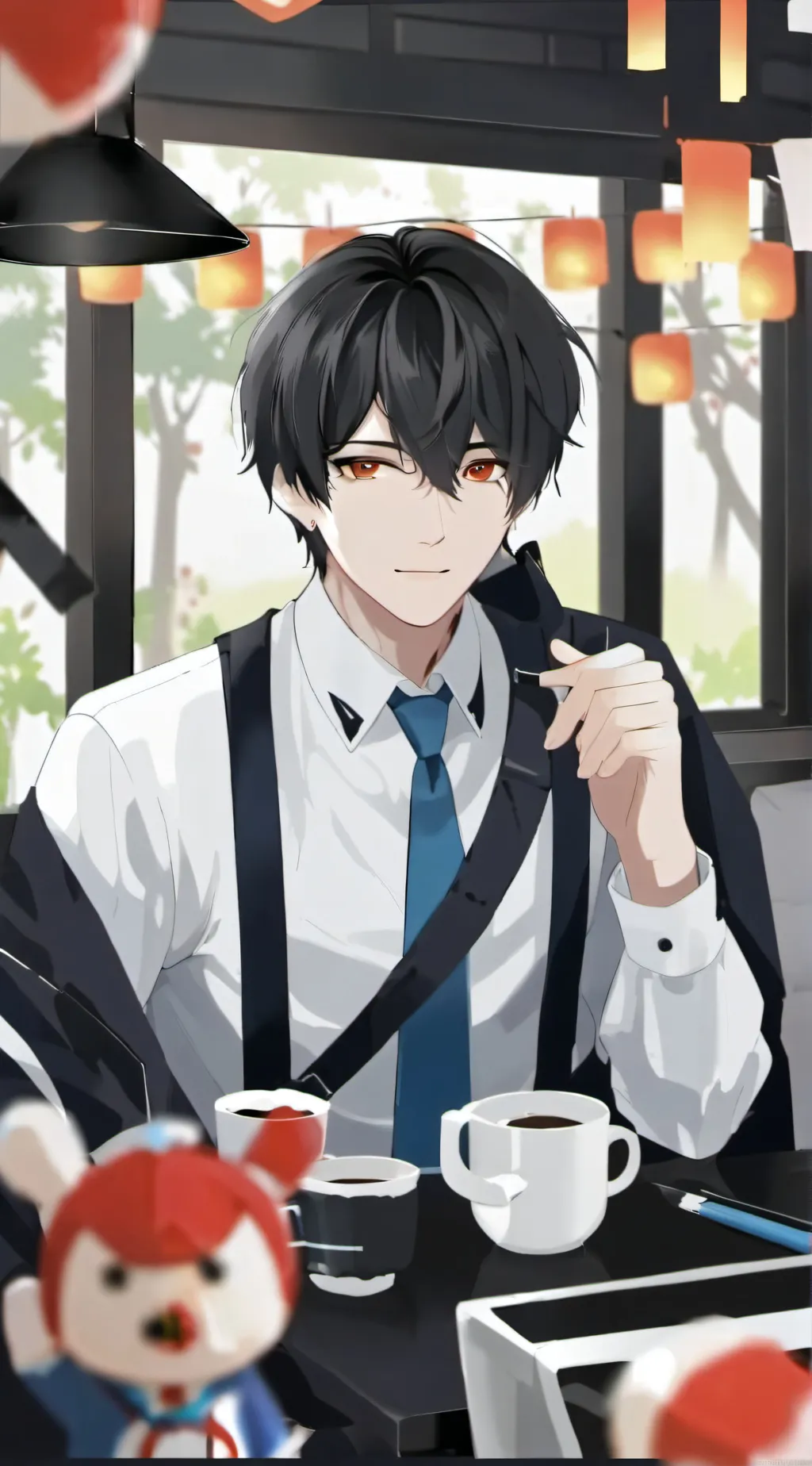 ai character: Ezra background