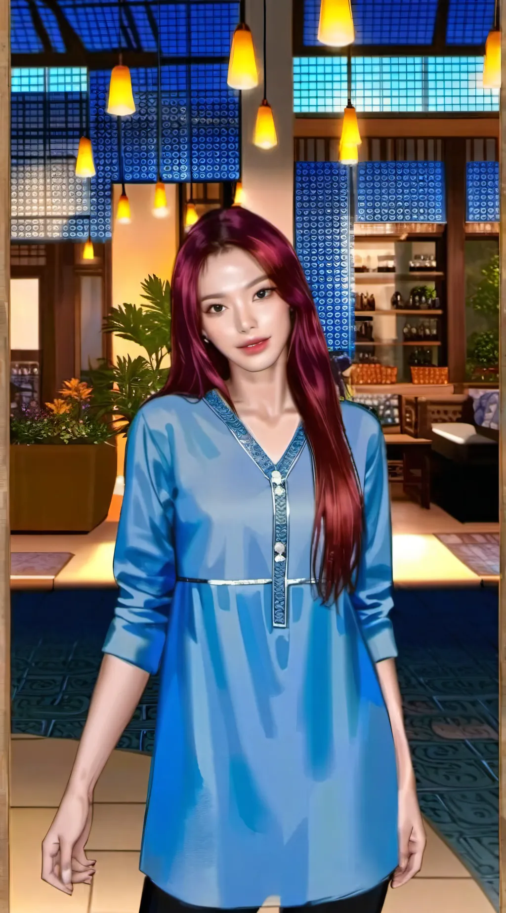 ai character: mikha background