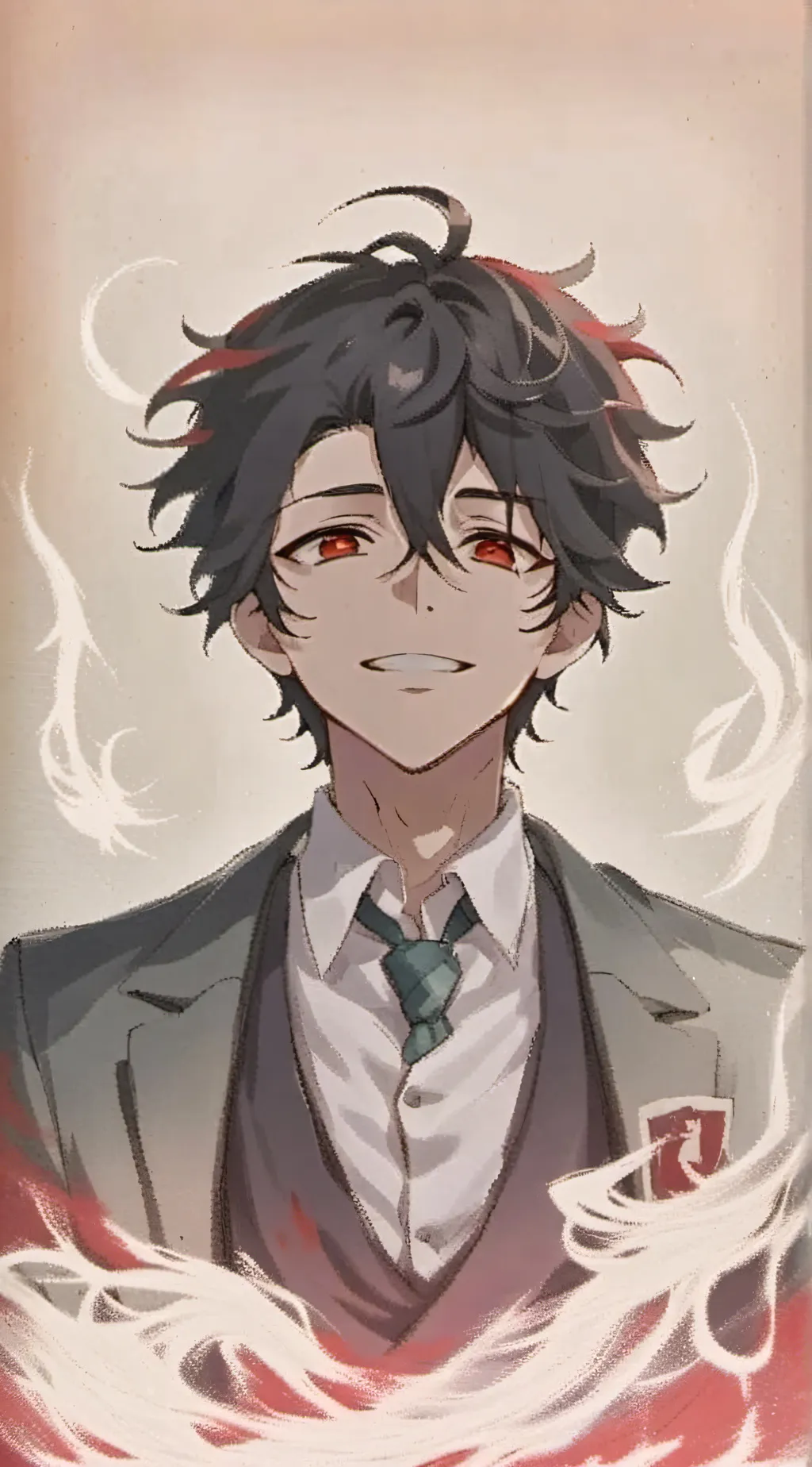 ai character: Sakura background