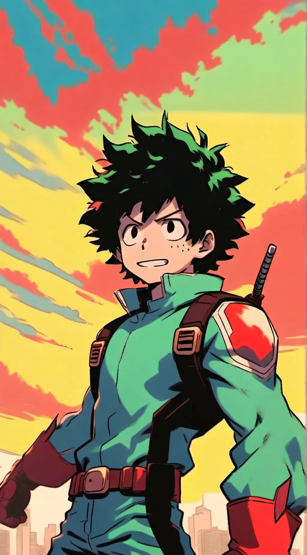 ai character: Mha rpg background