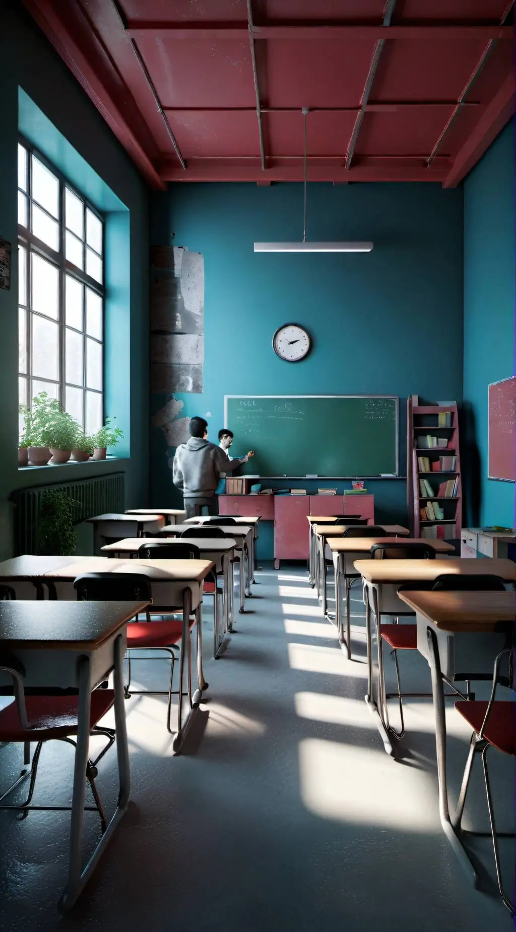 ai character: Mha background