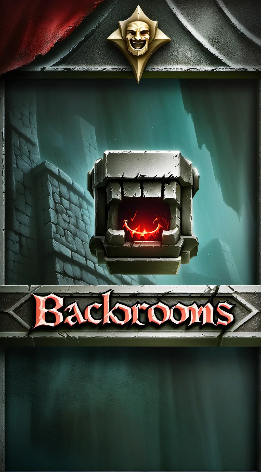 ai character: backrooms level 6 background