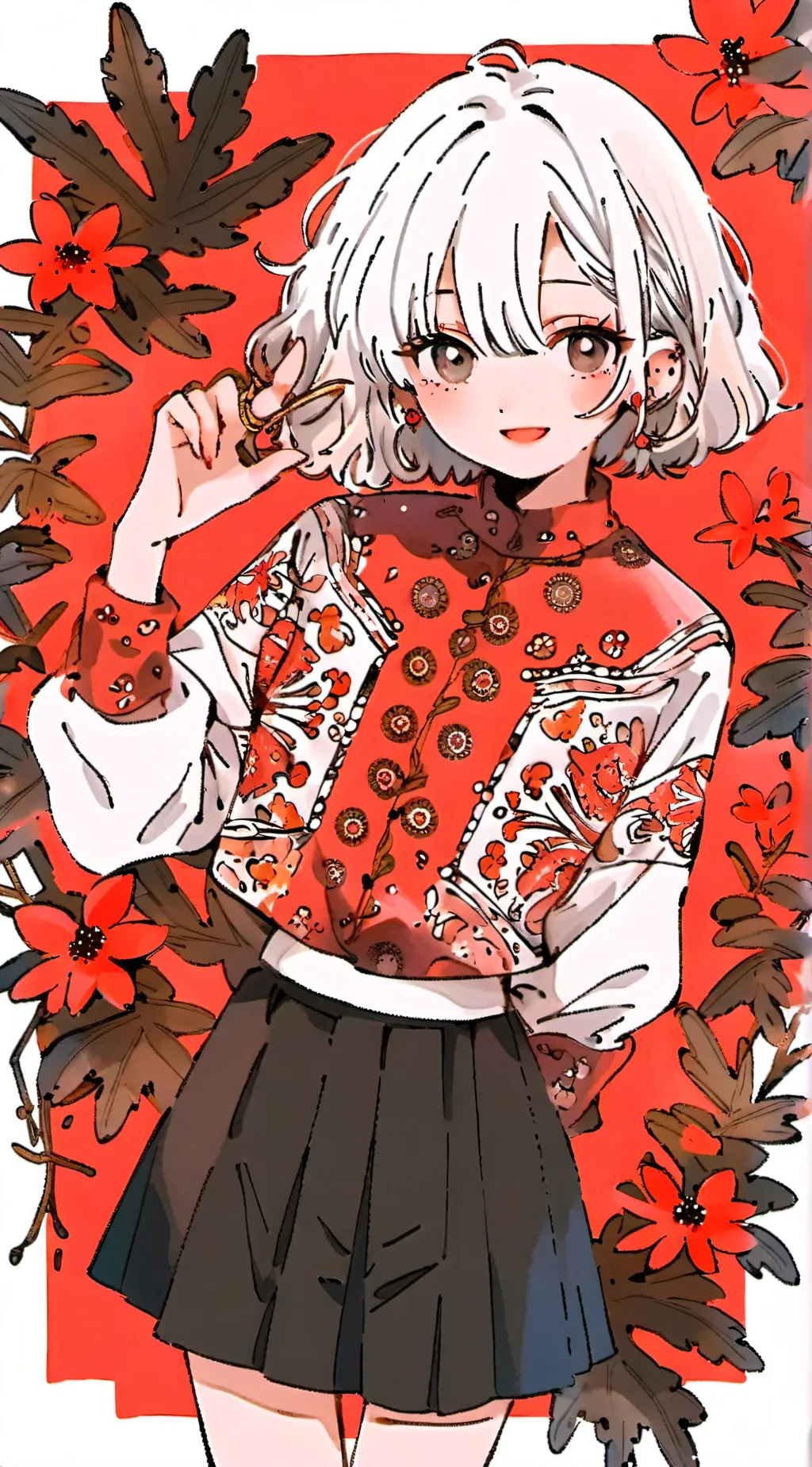 ai character: Athena  background