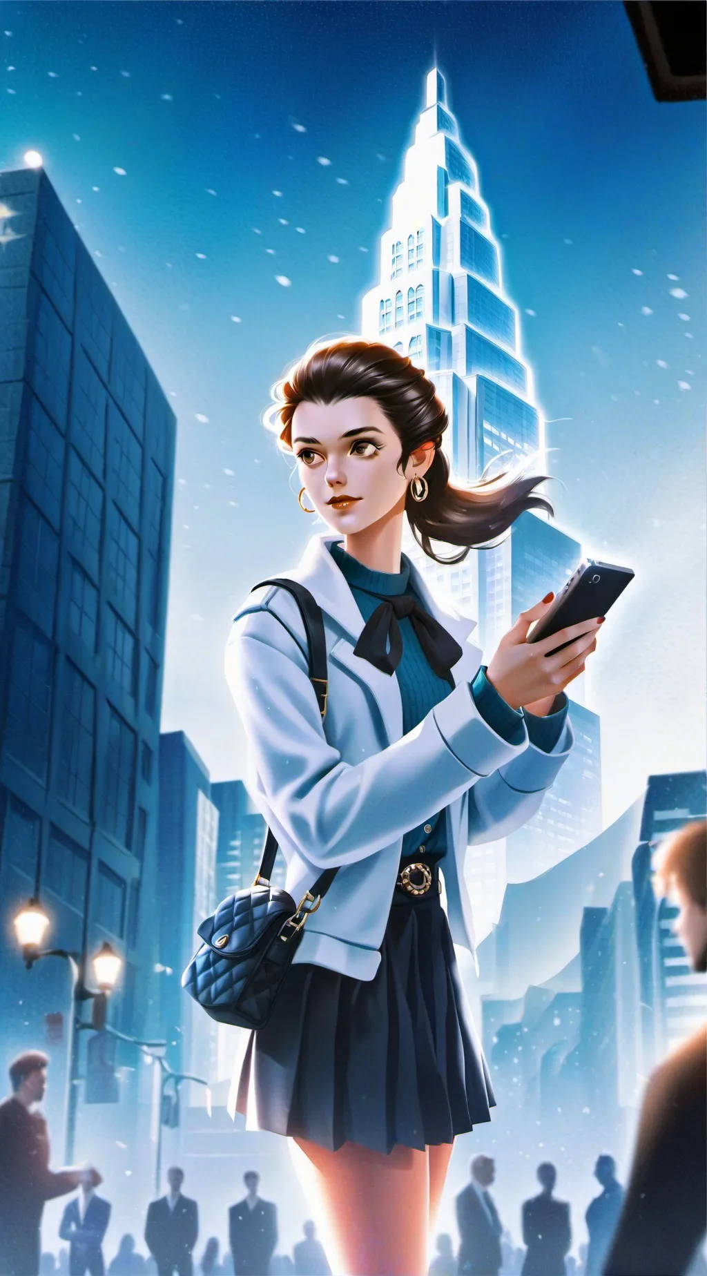 ai character: seek-chan  background