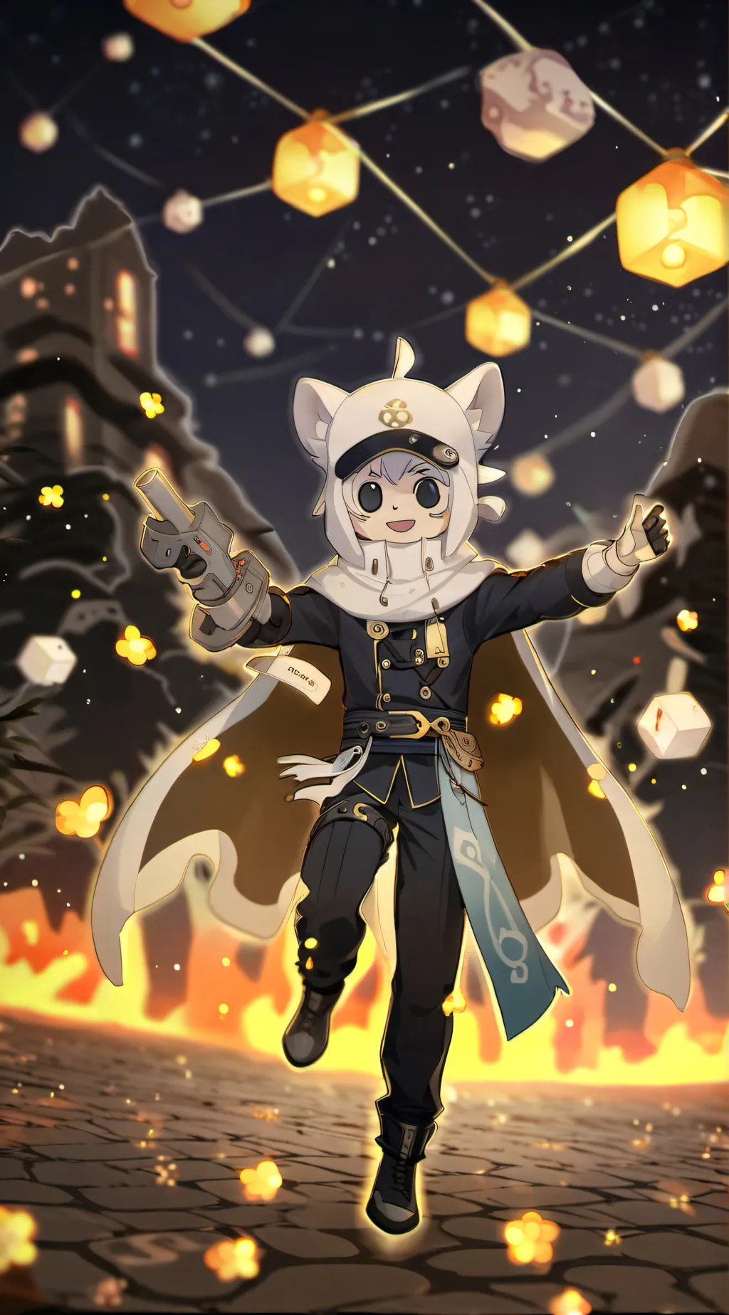 ai character: chip background