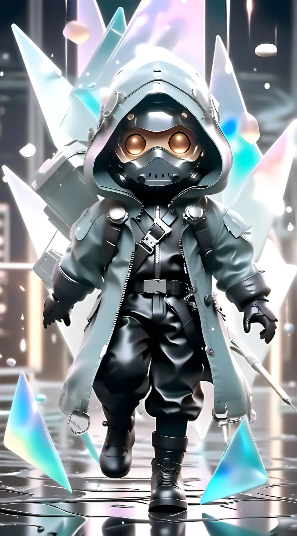 ai character: SHINOBU HAREM background