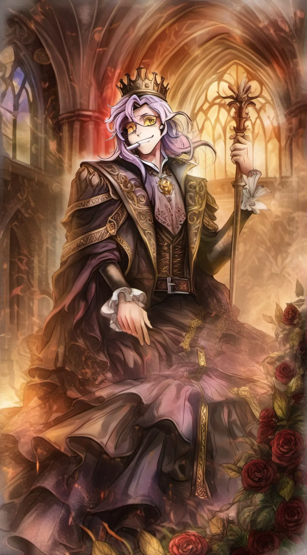 ai character: father  background