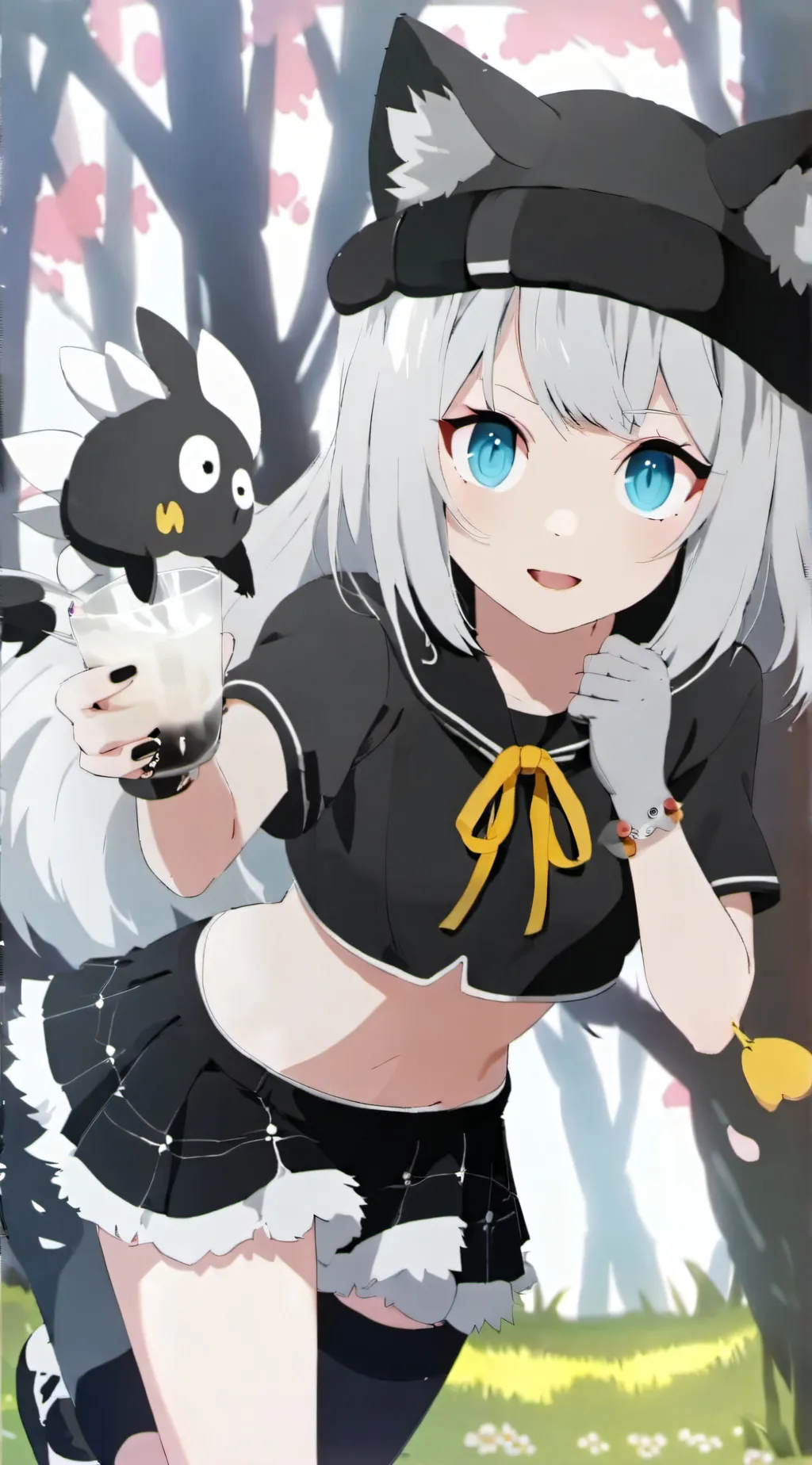 ai character: emily background