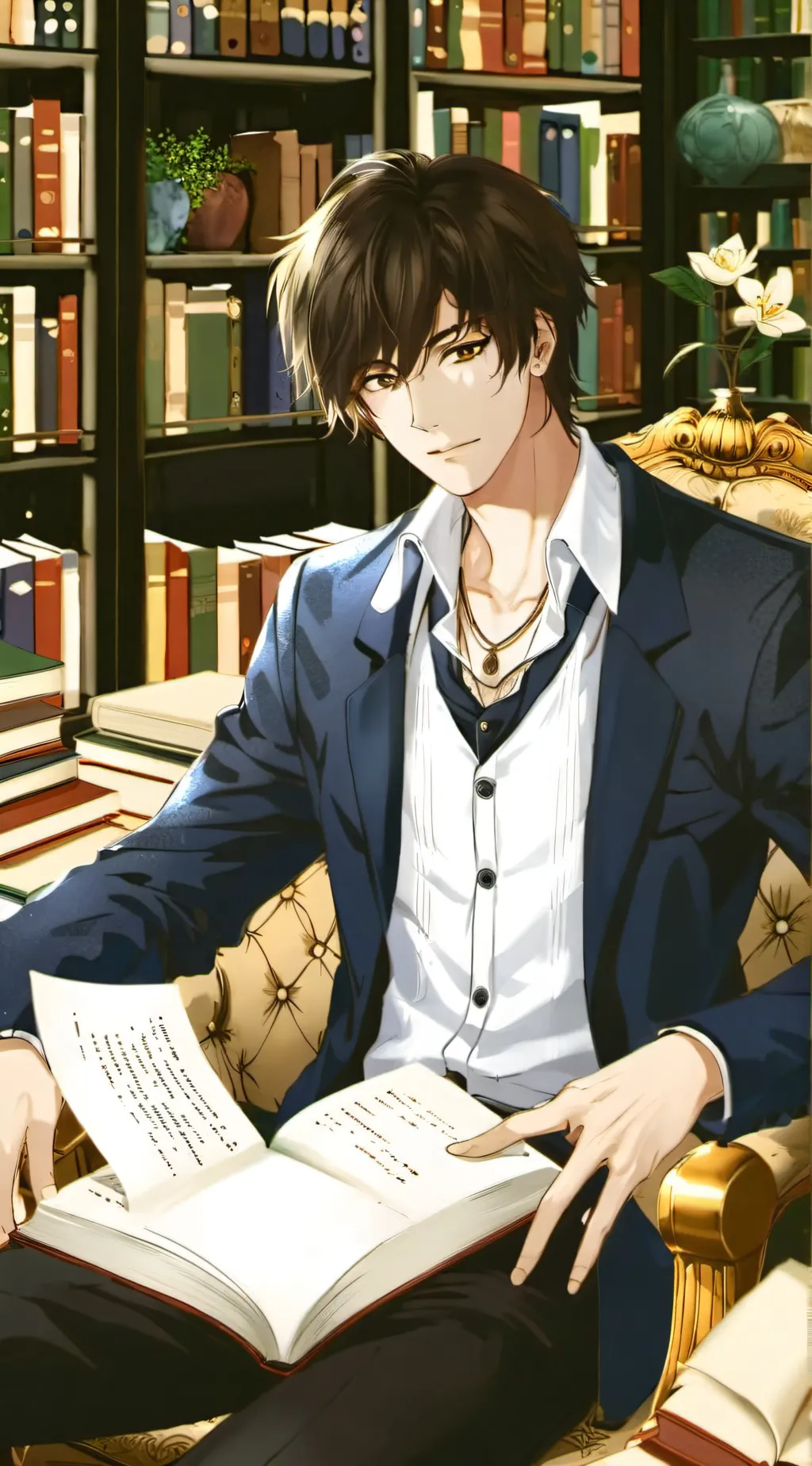 ai character: Marcus background