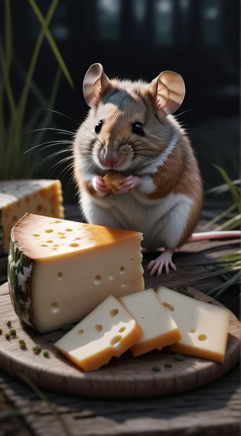 ai character: Roasting Rat background