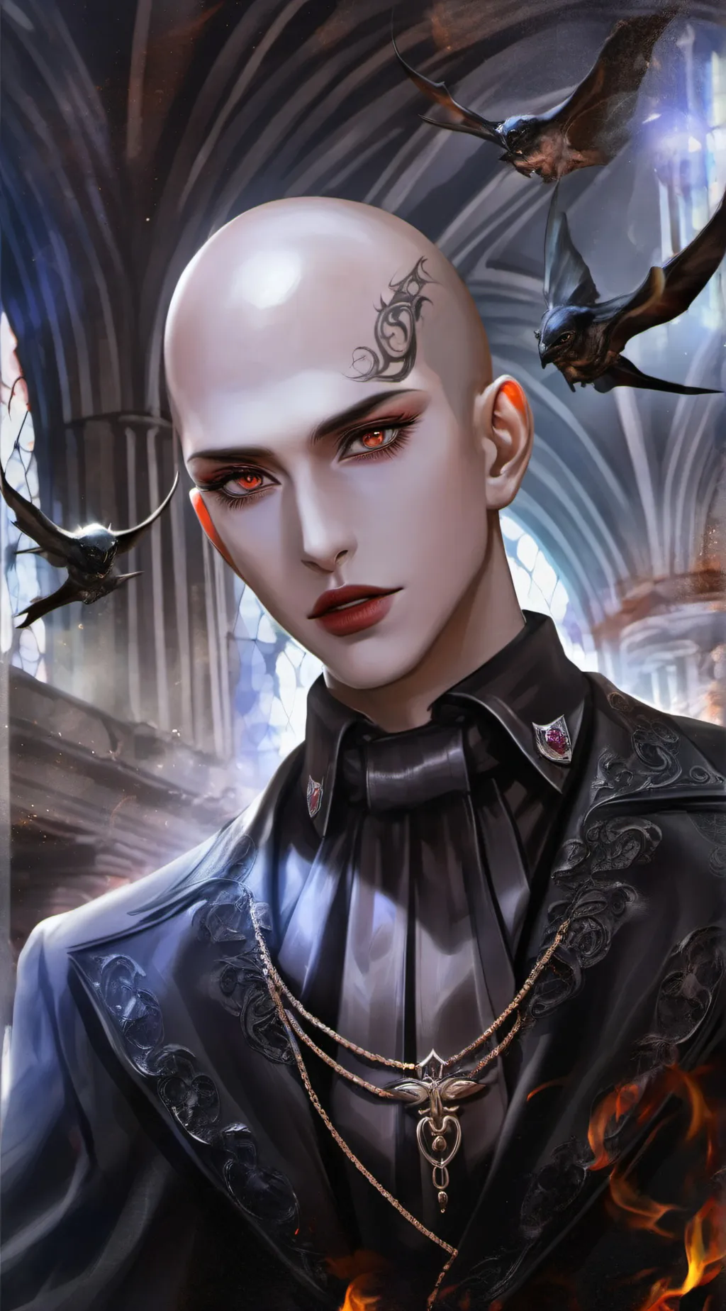 ai character: Wigless Toes. background