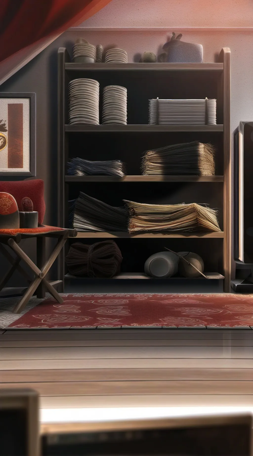 ai character: Fpe camping  background