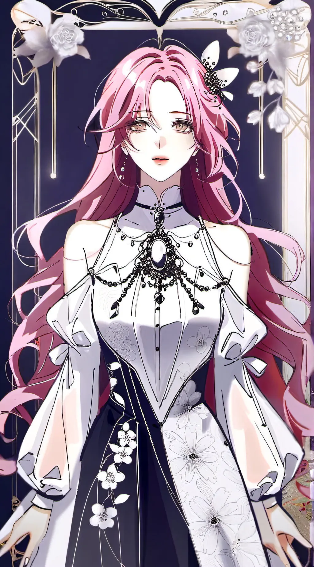 ai character: Ariel background