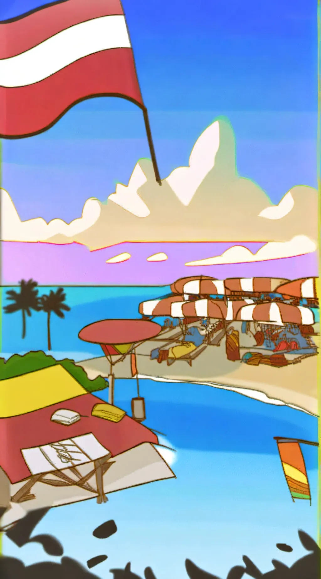 ai character: Countryhuman Trip background