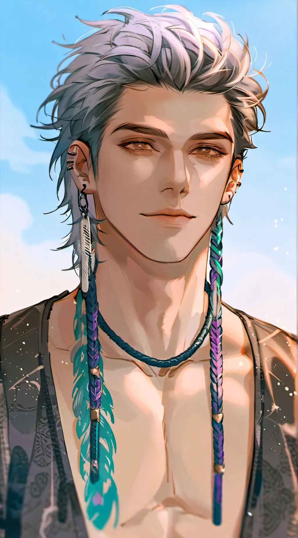 ai character: Asher  background