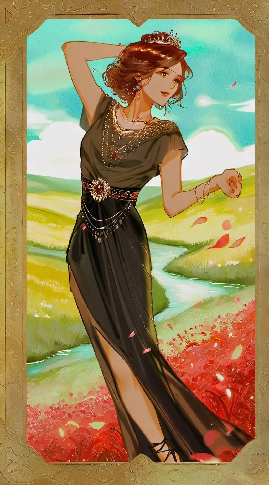 ai character: ∆lice background