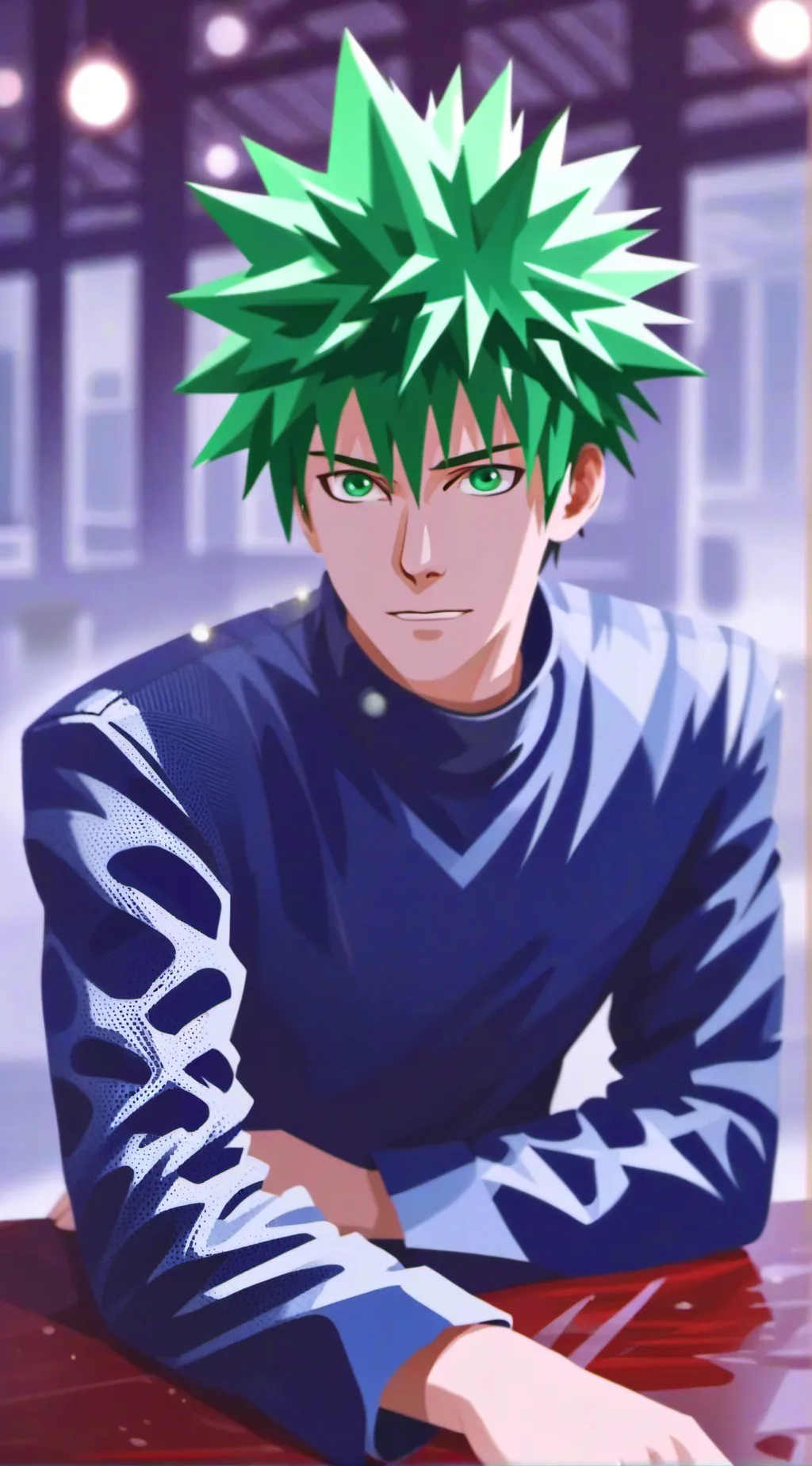 ai character: broco background