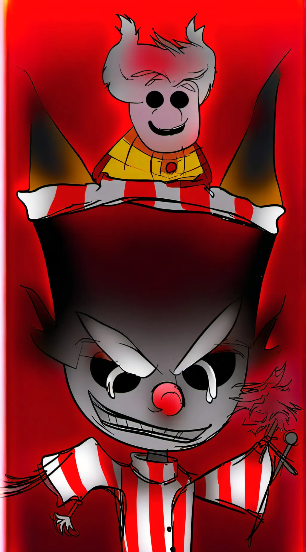 ai character: snorky from hell background