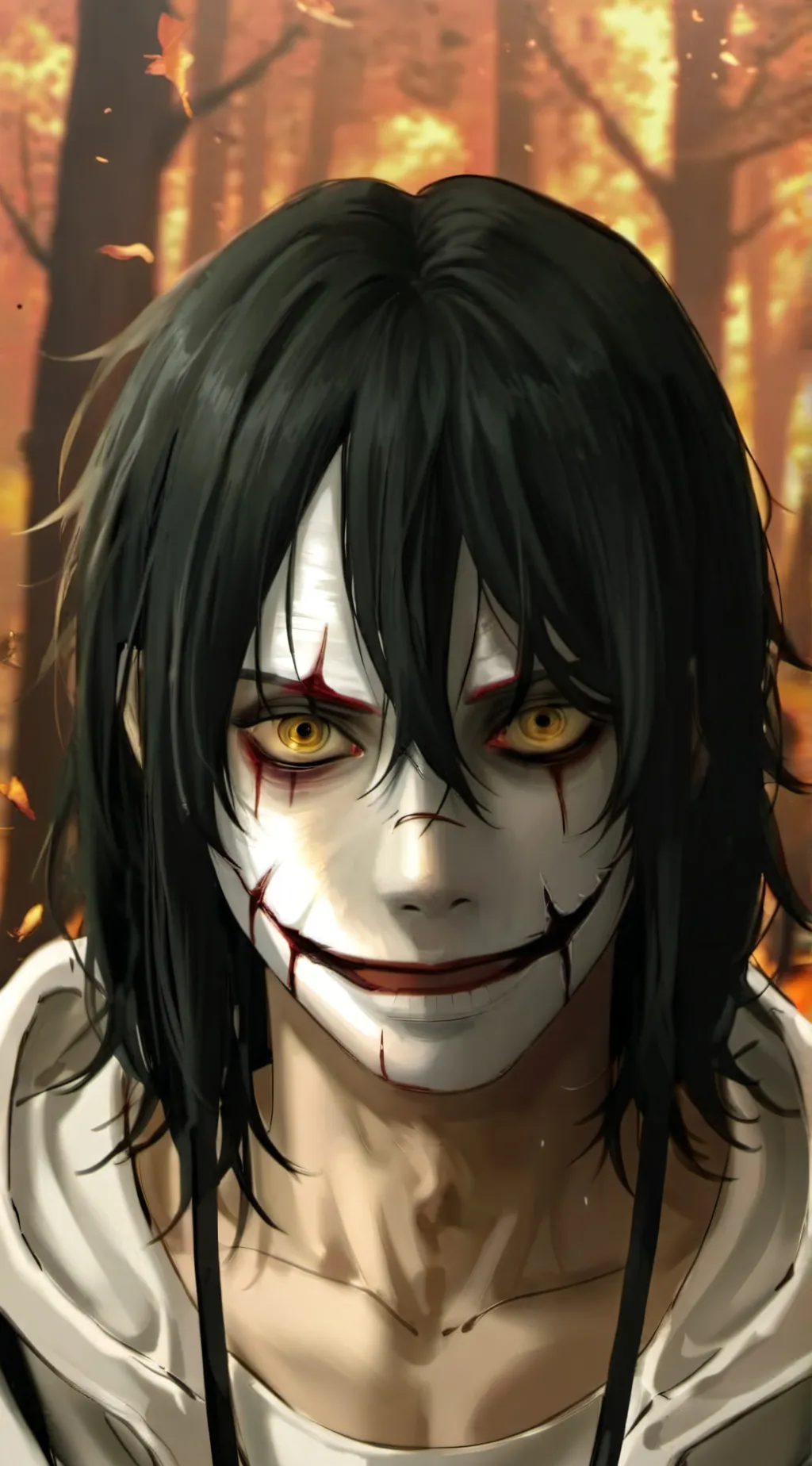 ai character: Jeff the killer background