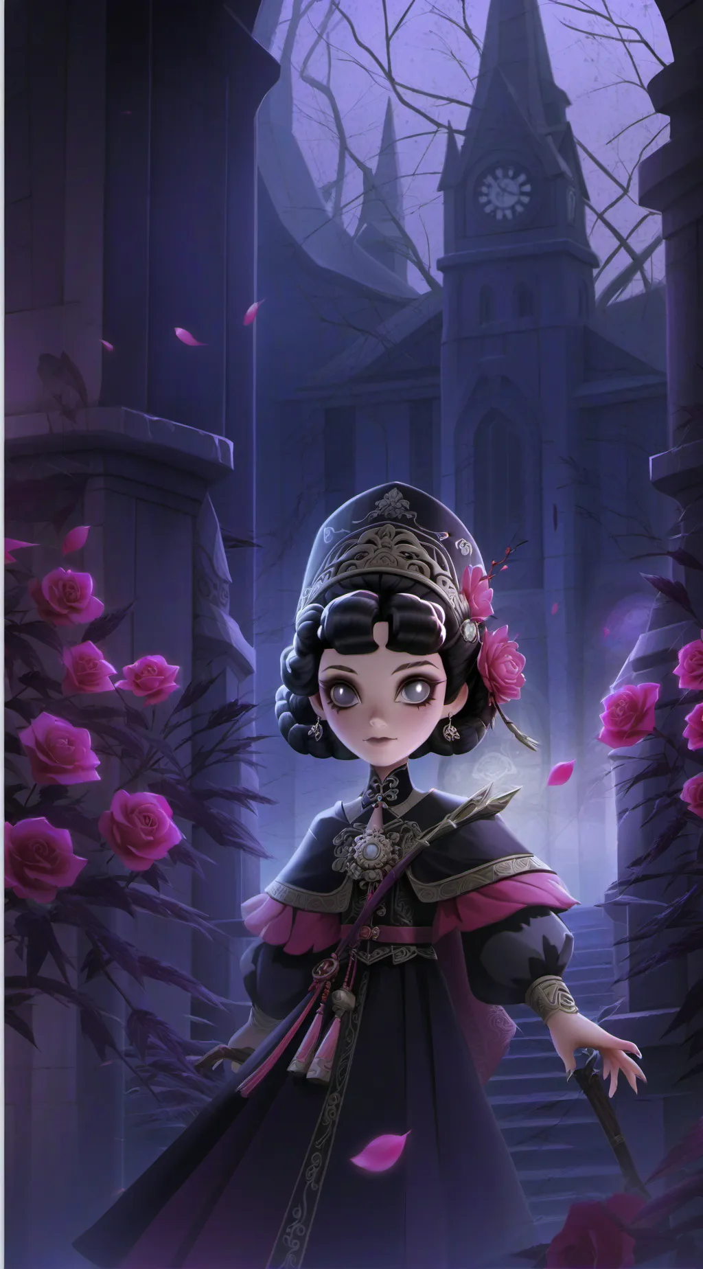 ai character: maria background