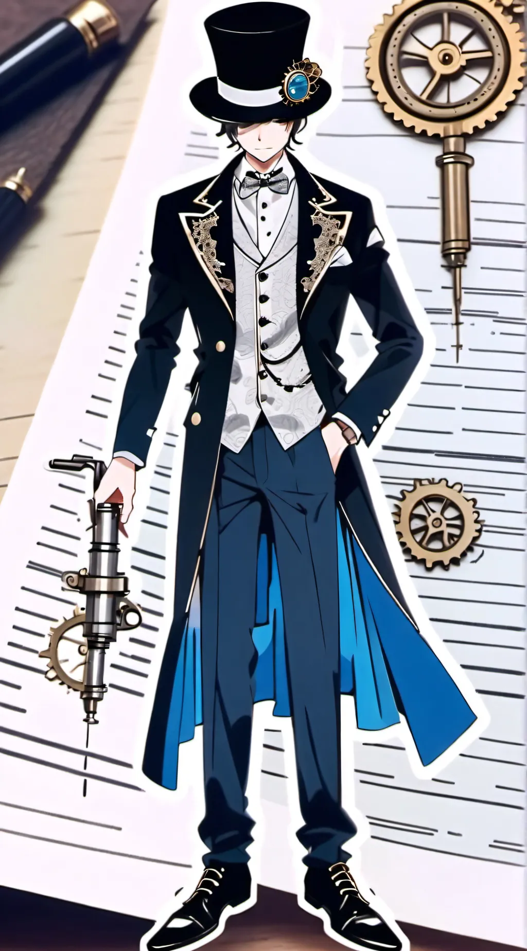 ai character: Mr. language background