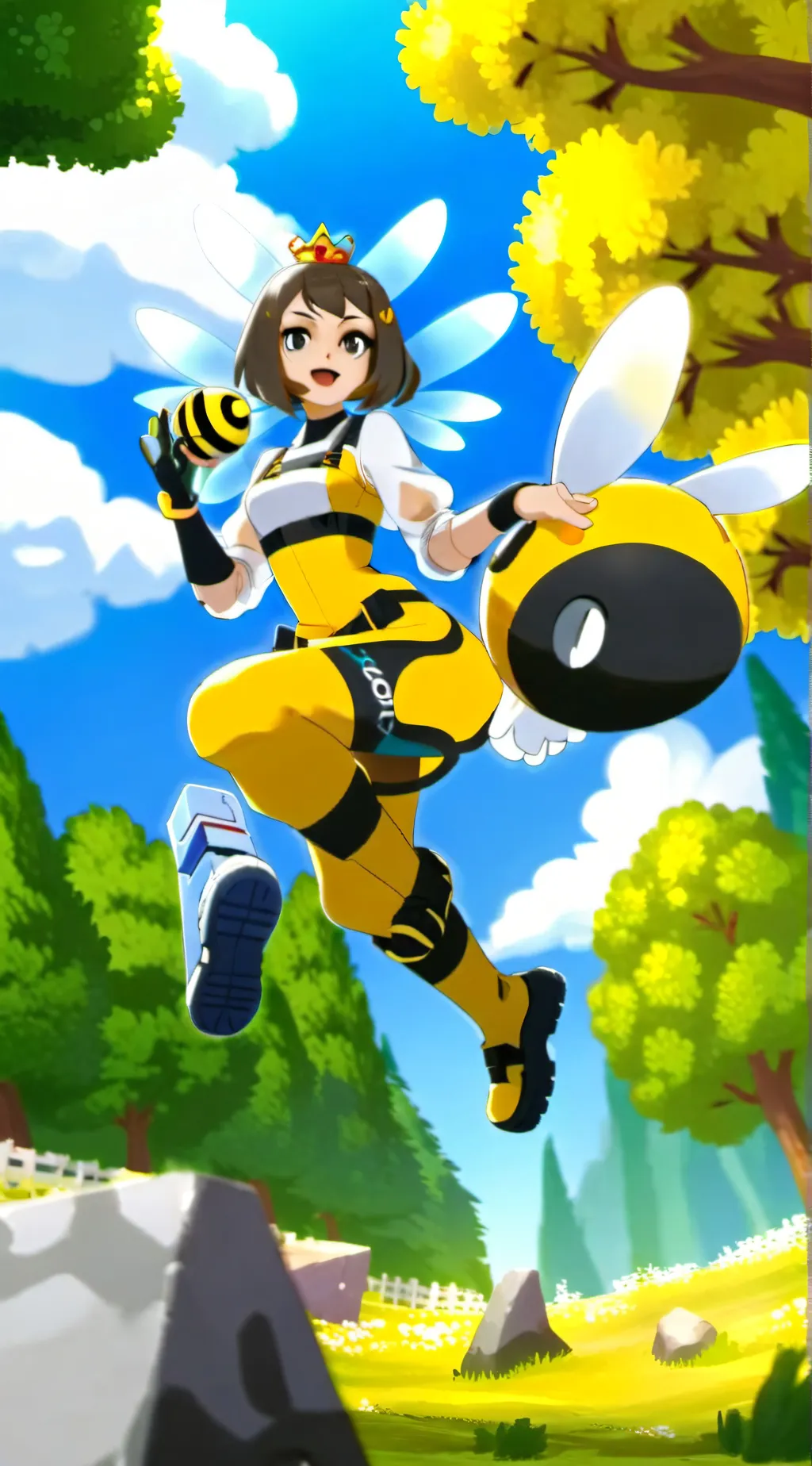 ai character: Queen Beeatrice background