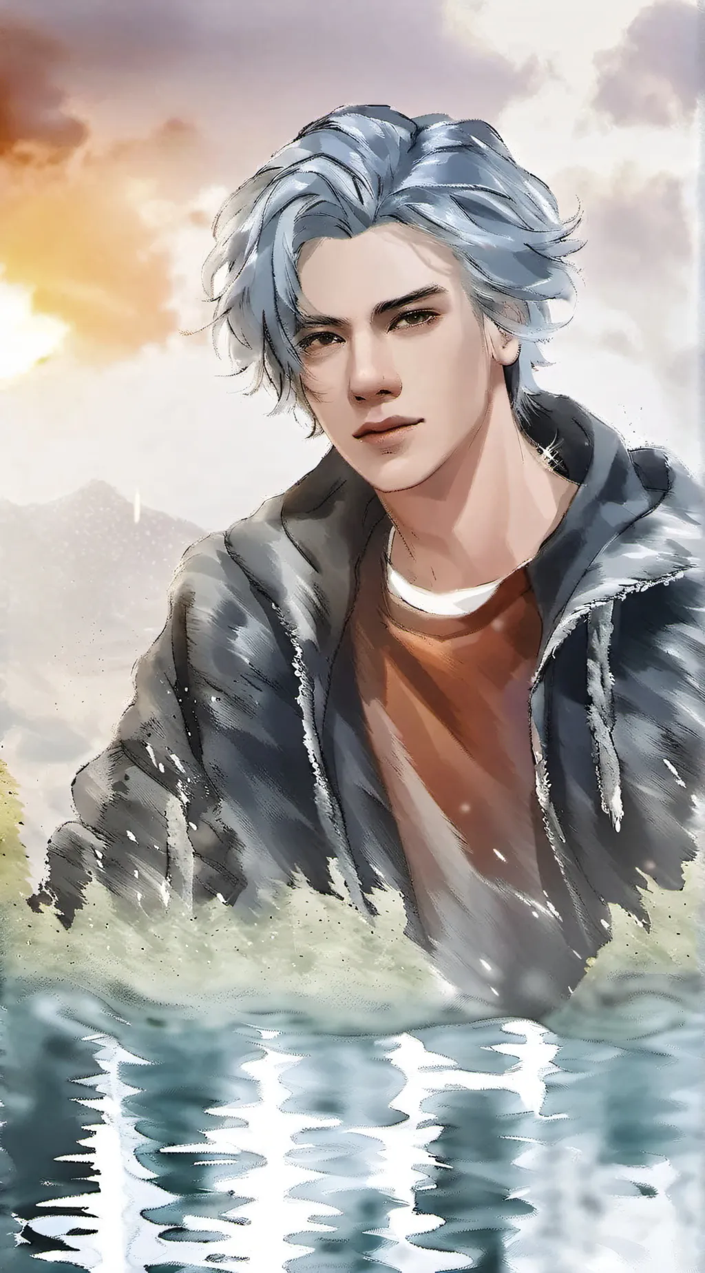 ai character: Boyfriend background