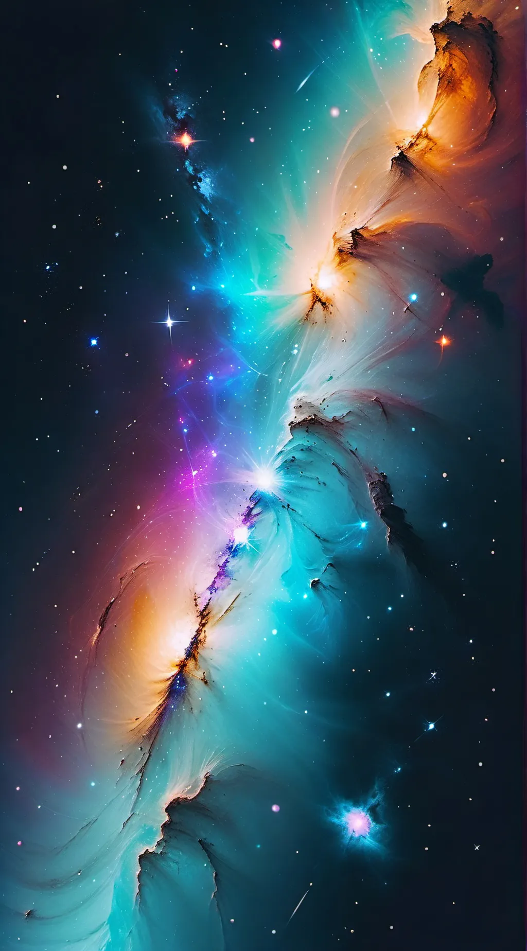 ai character: galaxy🌌 background