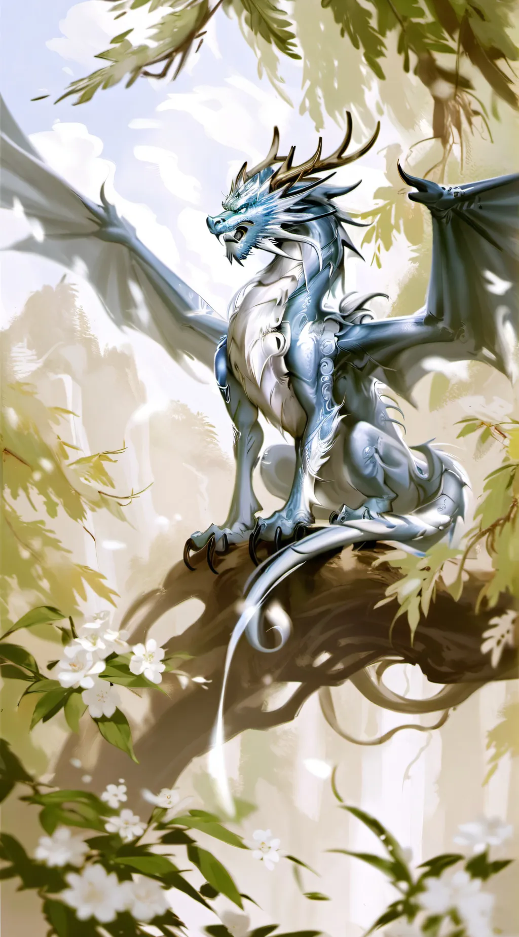 ai character: luna background