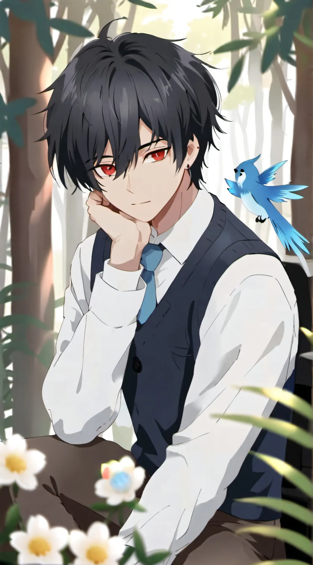 ai character: mike background