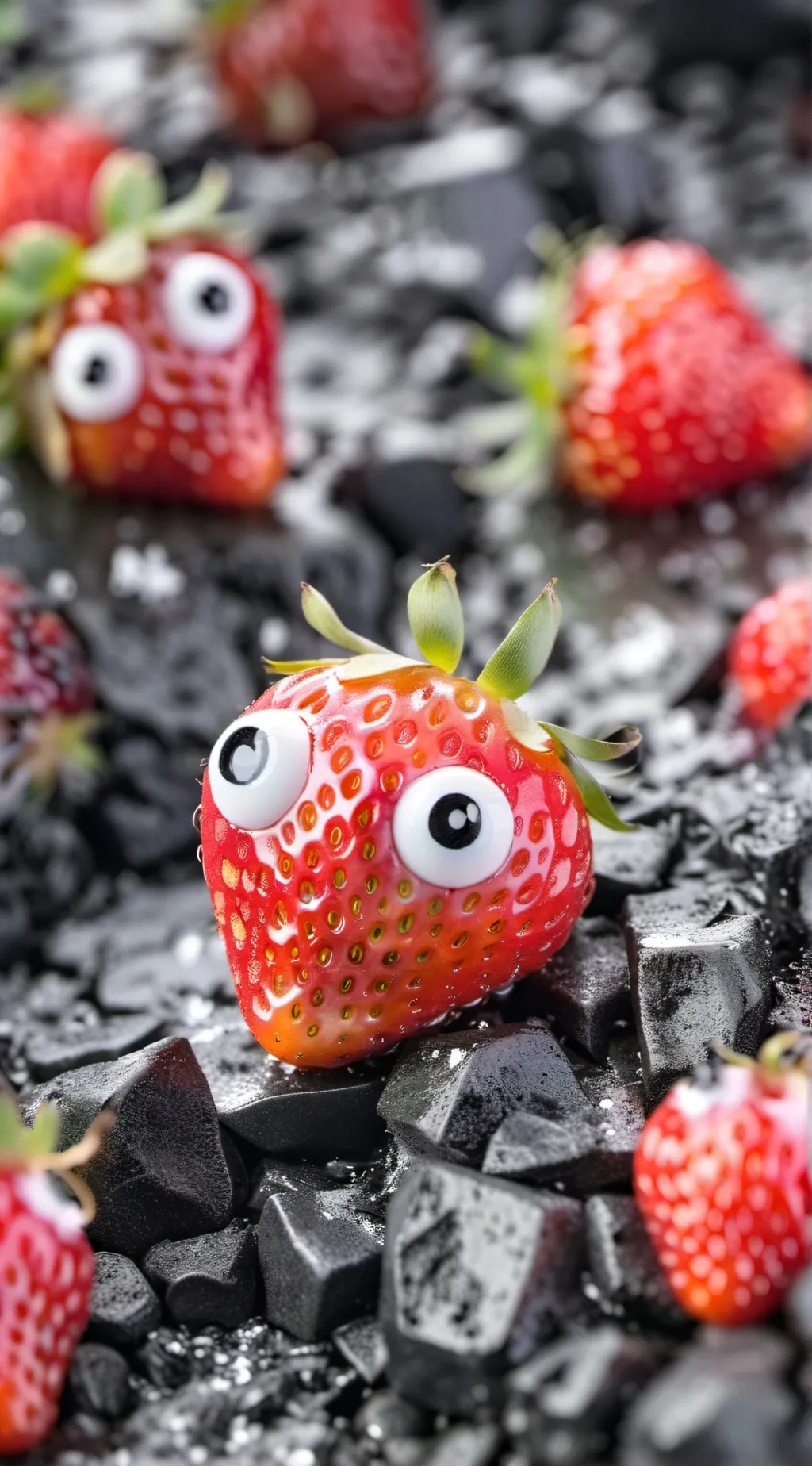 ai character: Bug snacks background