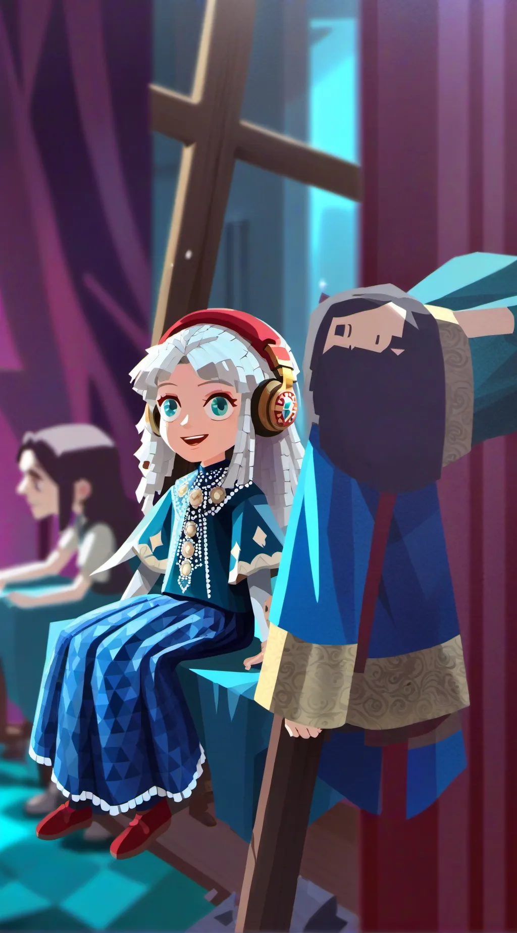 ai character: mha mean background