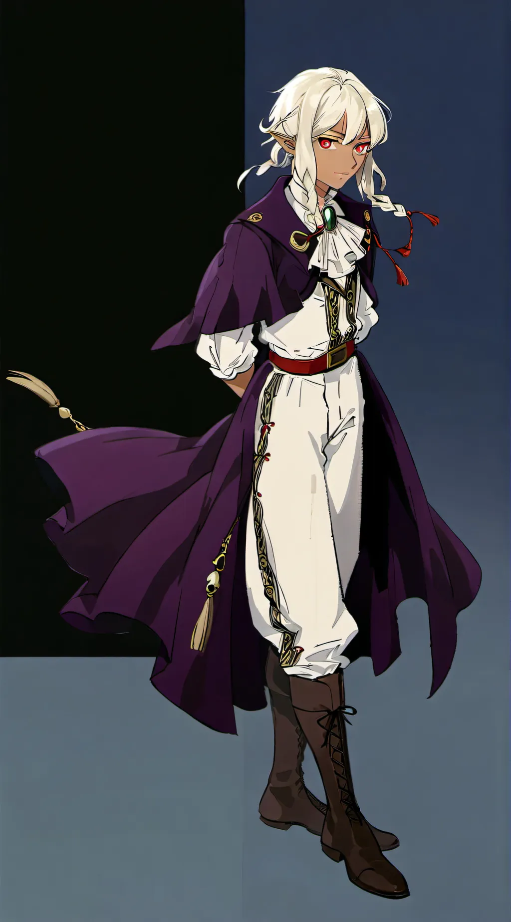 ai character: Delicious Dungeon  background