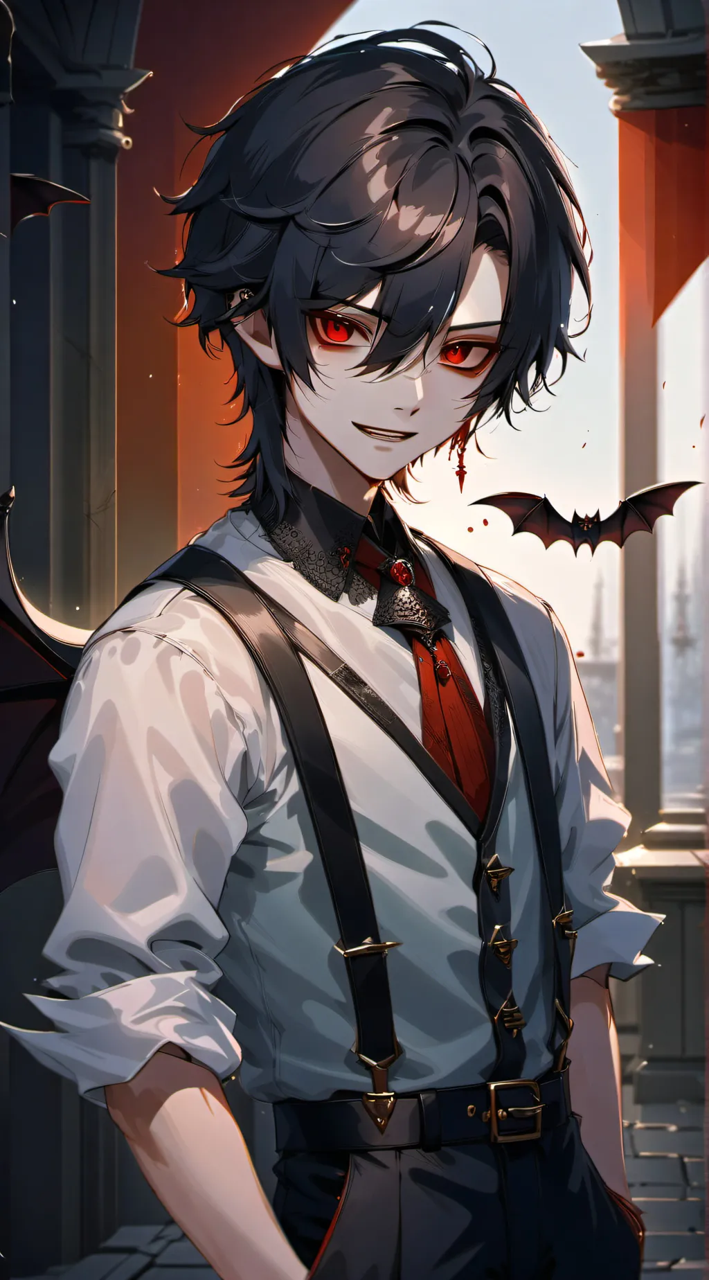 ai character: Jason  background