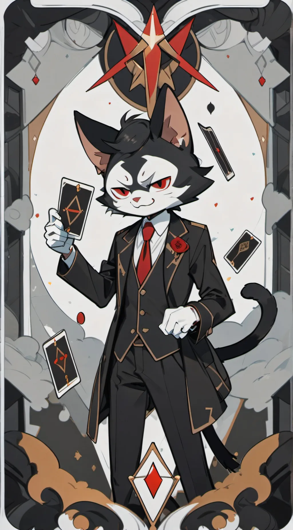 ai character: ~Husk~ background