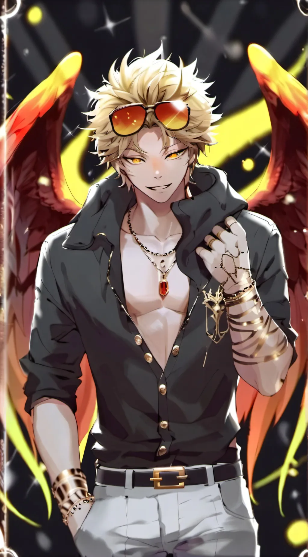 ai character: Hawks background