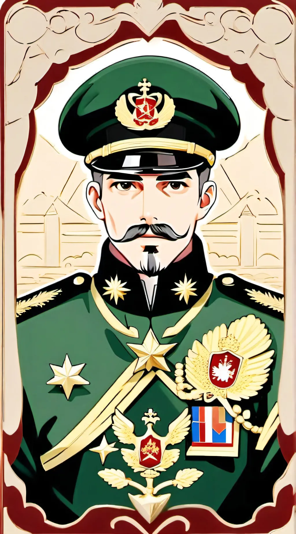 ai character: Russia (country) background