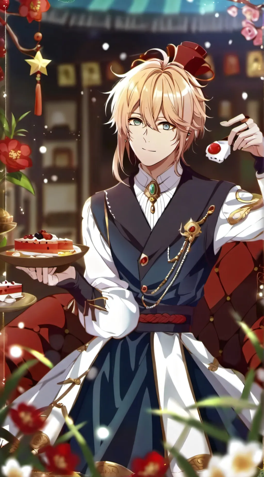 ai character: DAB background