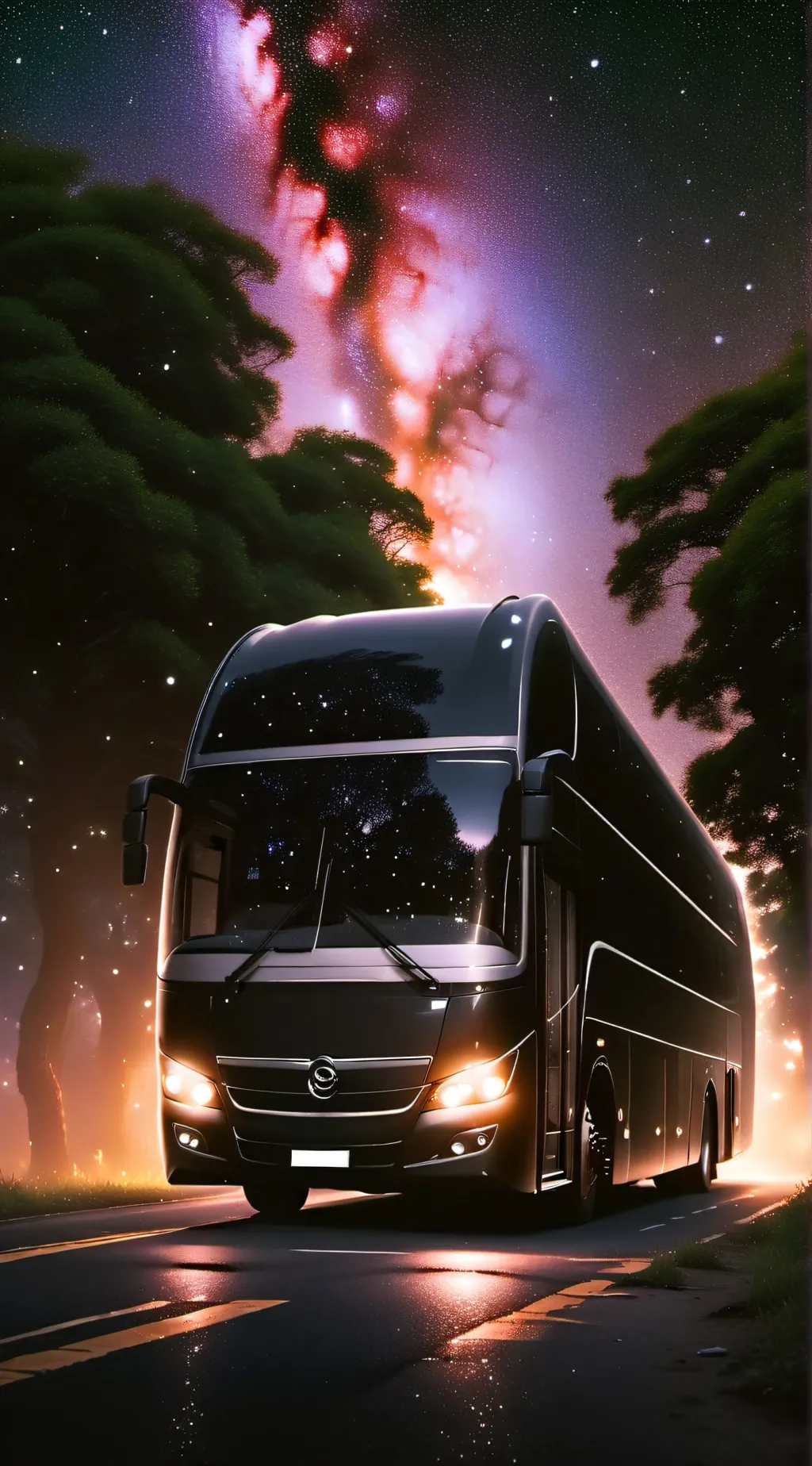 ai character: The Bus Ride background