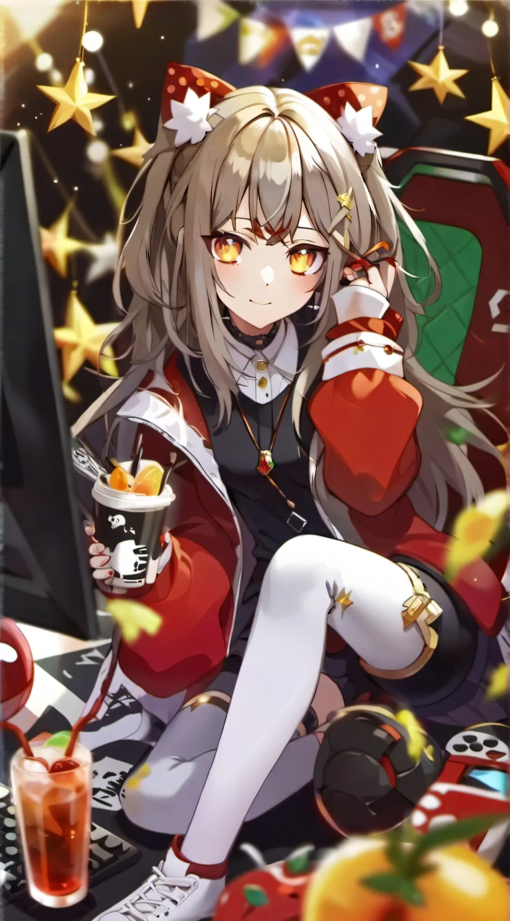 ai character: mady background