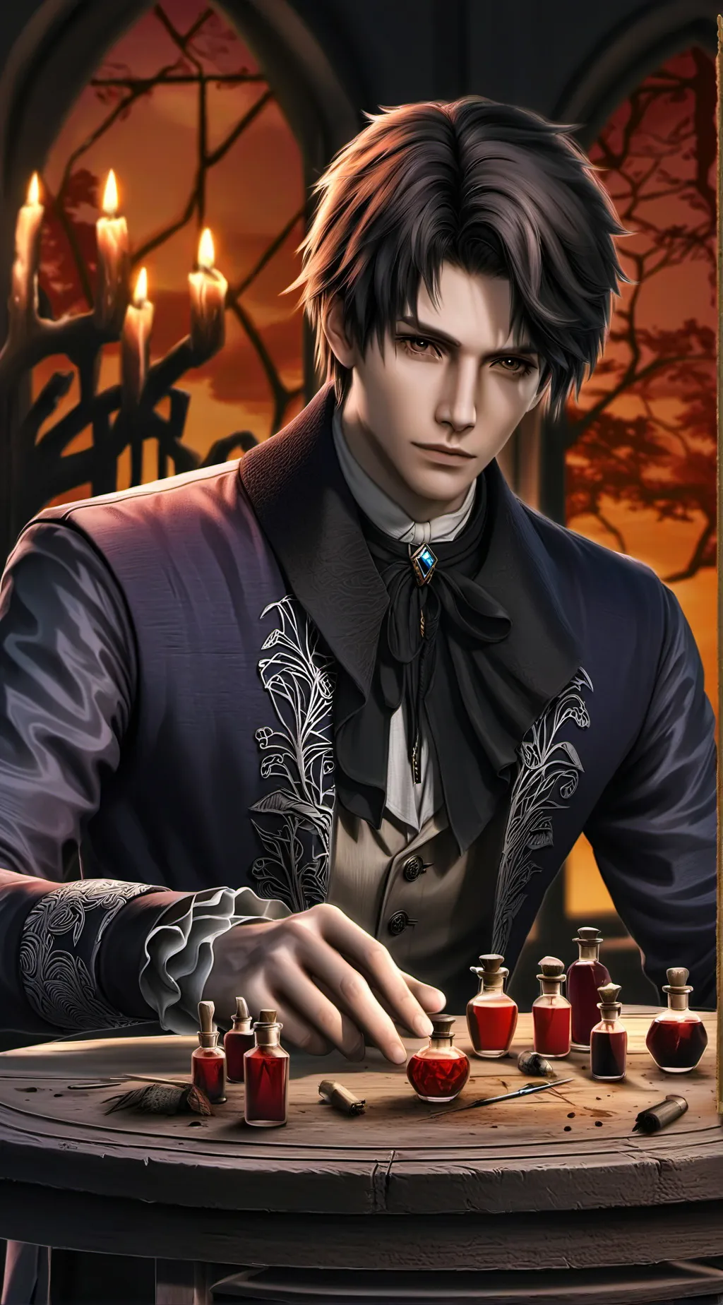 ai character: Jaxton background