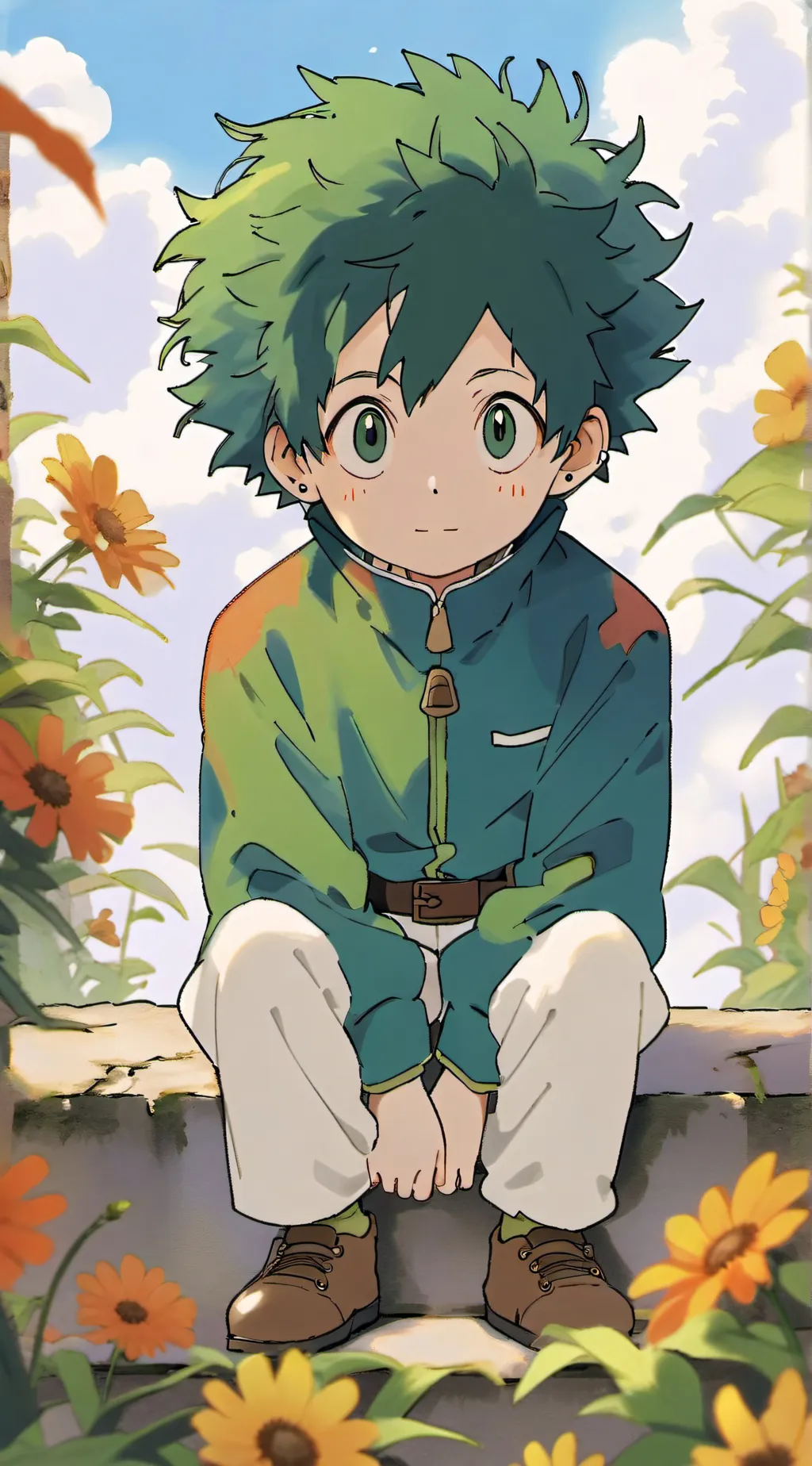 ai character: villan deku background