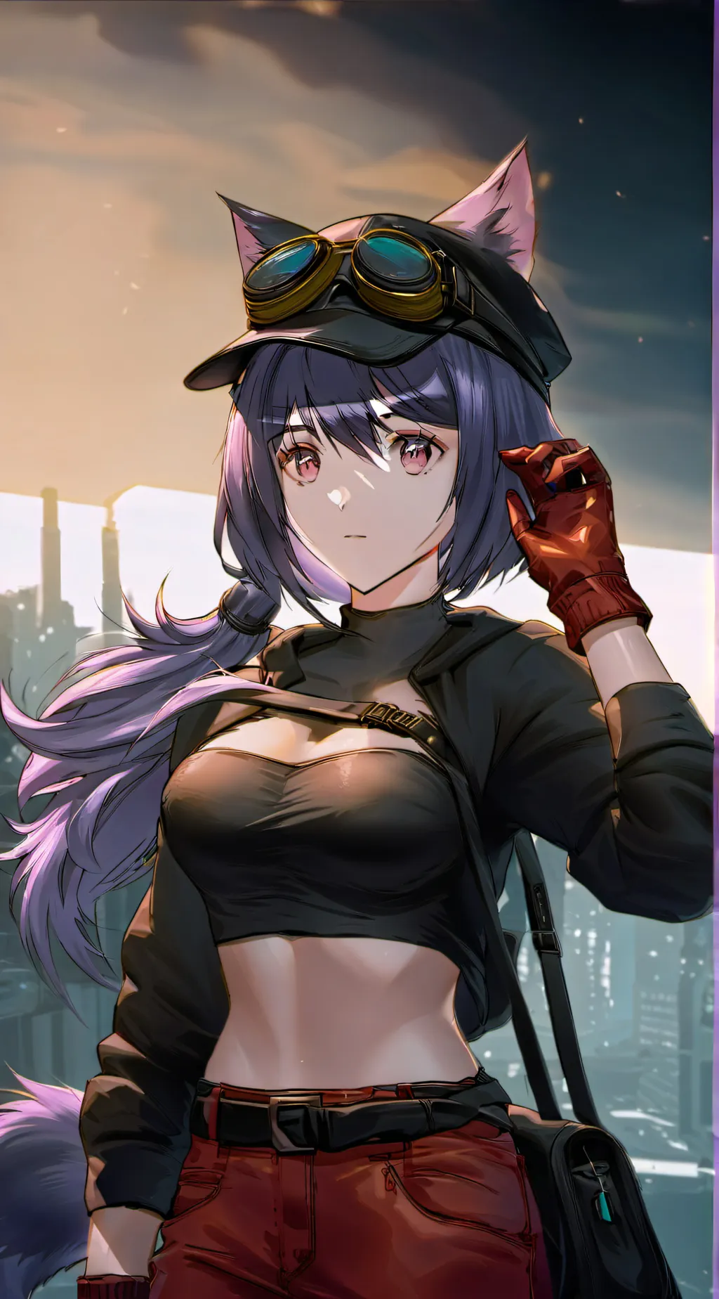 ai character: Rockrock  background