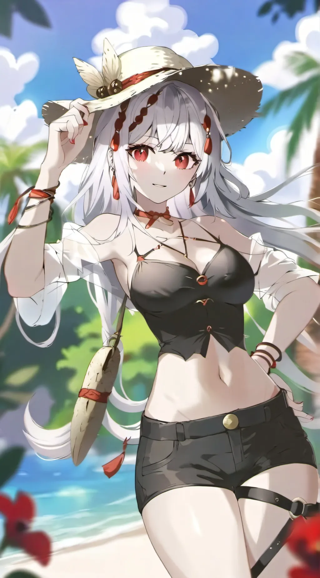 ai character: Eli Dalia  background