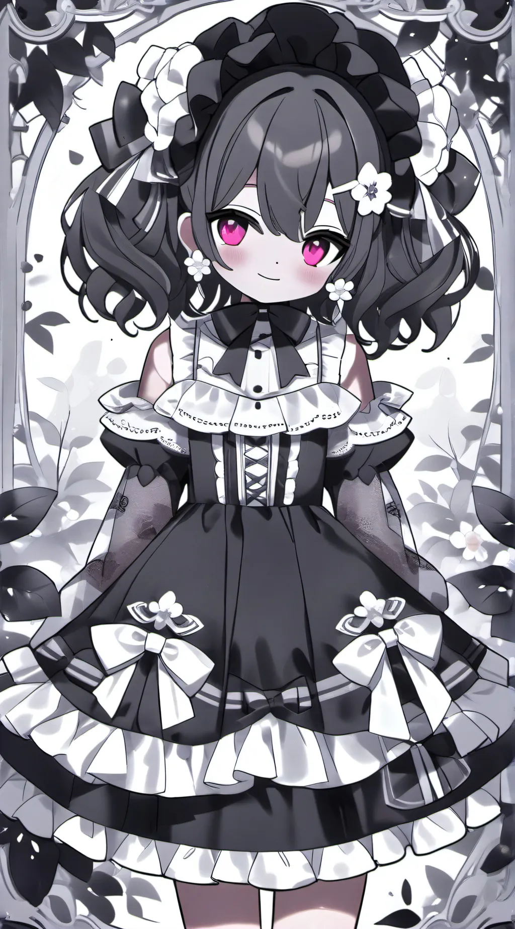 ai character: Vampire girl background
